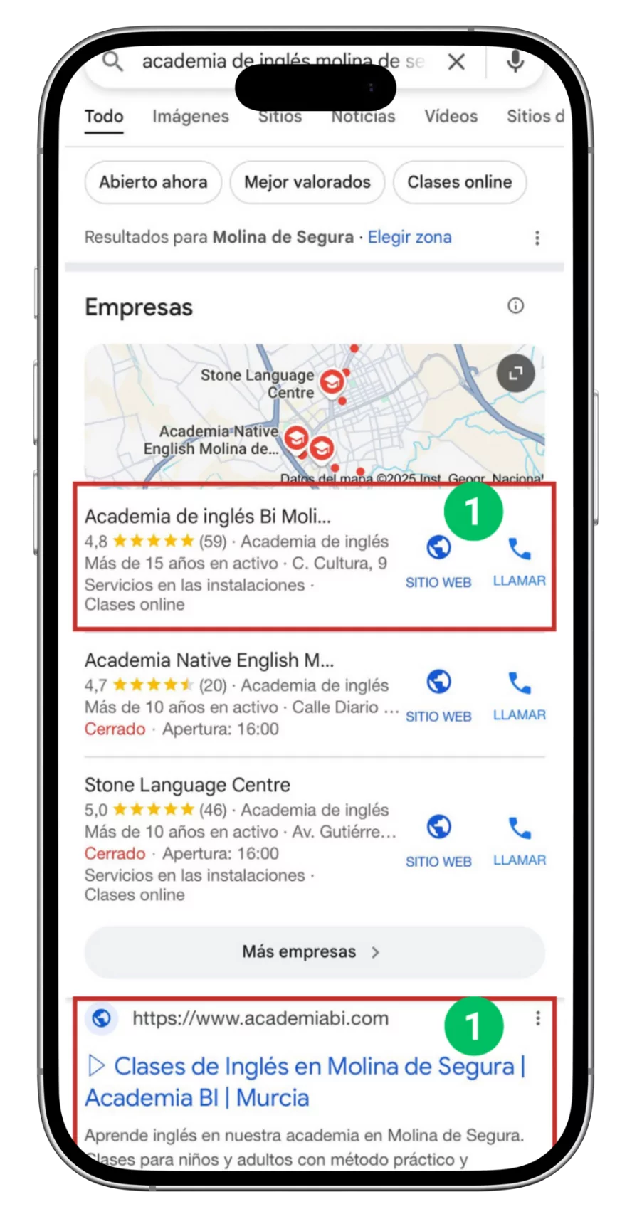 Agencia de posicionamiento seo local